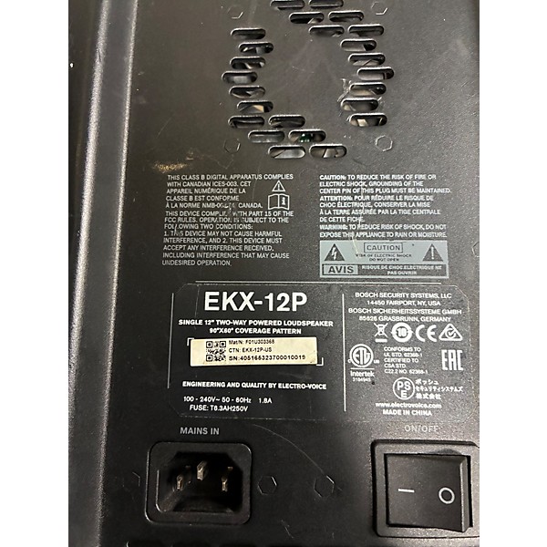 Used Electro-Voice EKX12P Powered Speaker