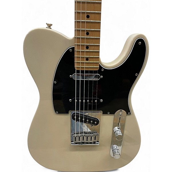 Used Fender Deluxe Nashville Telecaster White Blonde Solid Body Electric Guitar