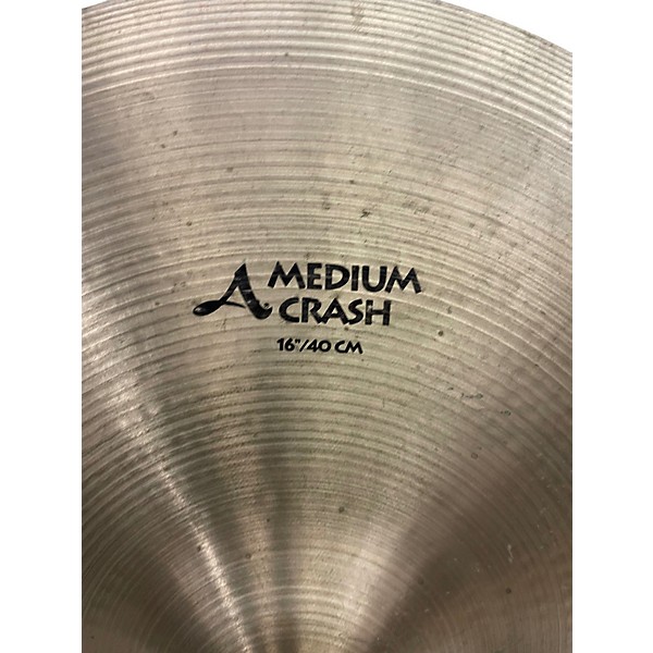 Used Zildjian 16in A Series Medium Crash Cymbal