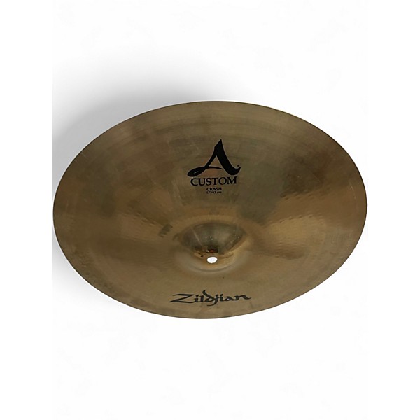 Used Zildjian 17in A Custom Crash Cymbal
