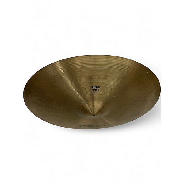 Used Zildjian 20in A PING RIDE Cymbal