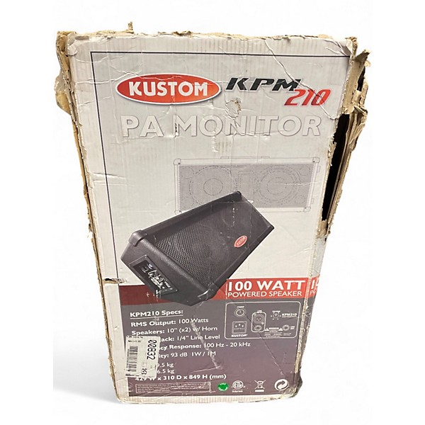 Used Kustom  KPM210 Powered Monitor