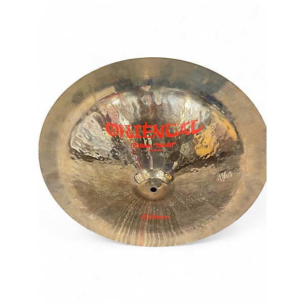 Used Zildjian 18in Oriental China Trash Cymbal
