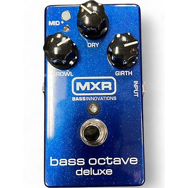 Used MXR M288 Bass Octave Deluxe Bass Effect Pedal