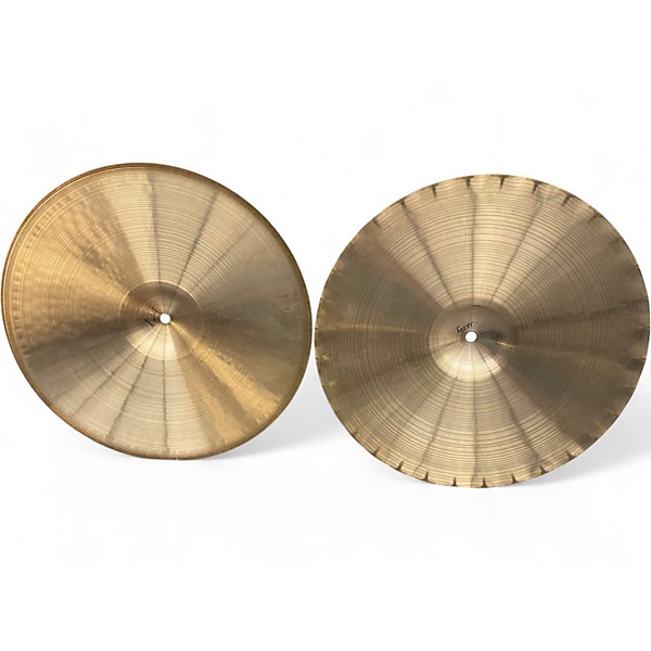 Used Paiste 15in Sound Edge Hi Hat Pair Cymbal