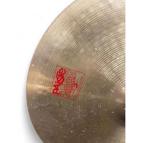 Used Paiste 16in 2002 Crash Cymbal