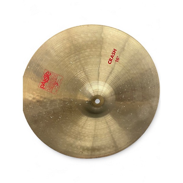Used Paiste 16in 2002 Crash Cymbal