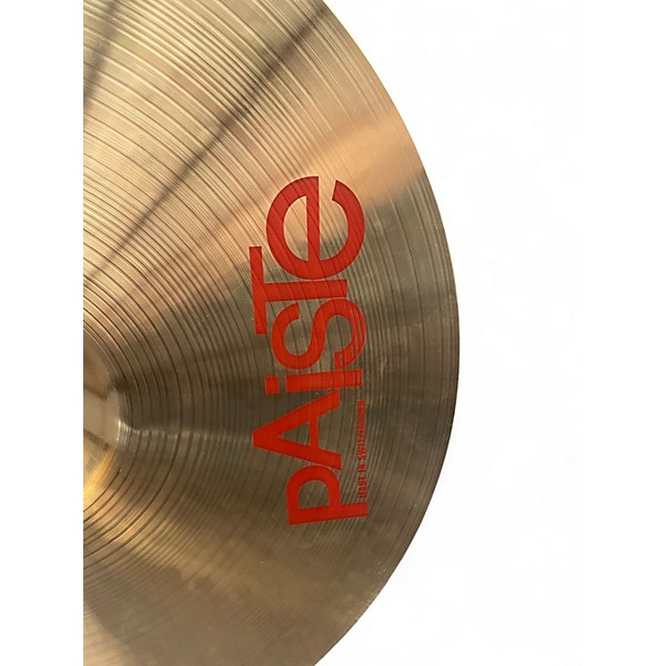 Used Paiste 18in PST7 Heavy Crash Cymbal