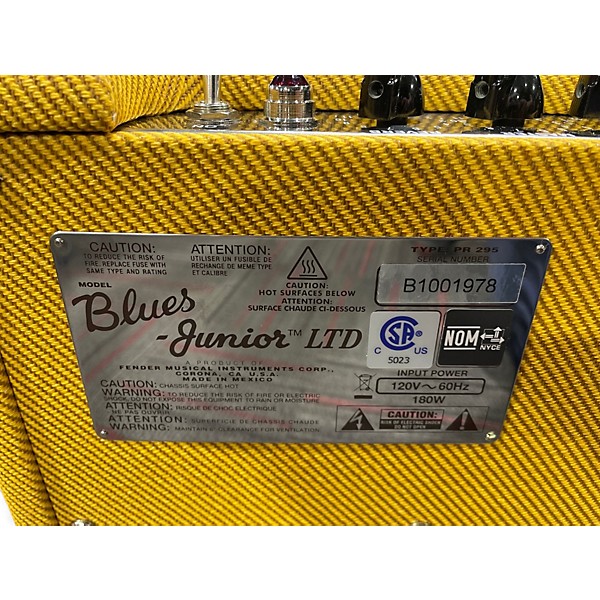 Used Fender BLUES JR LTD C12N 120V Tube Guitar Combo Amp