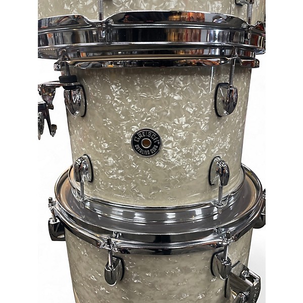Used Gretsch Drums 4 Piece Catalina Club Series Mother of Pearl Drum Kit