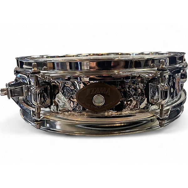Used TAMA 12.5in Hammered Piccolo Snare Chrome Drum
