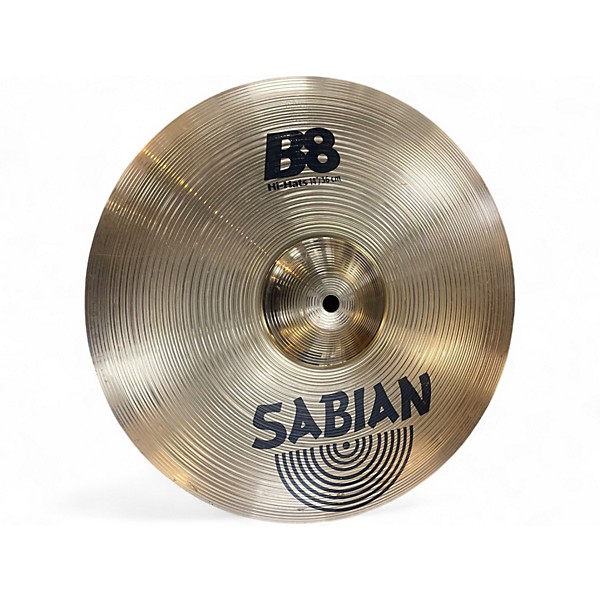 Used SABIAN 14in B8 Hi Hat Pair Cymbal