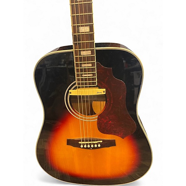 Used Ibanez SGE220 Sage Series Vintage Sunburst Acoustic Electric Guitar