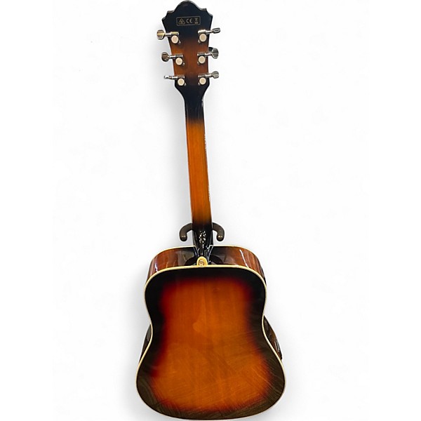 Used Ibanez SGE220 Sage Series Vintage Sunburst Acoustic Electric Guitar