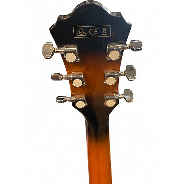 Used Ibanez SGE220 Sage Series Vintage Sunburst Acoustic Electric Guitar