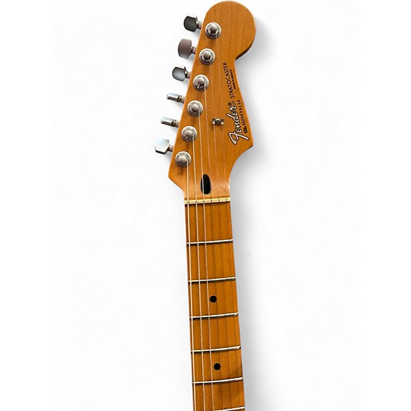 Used 2006 Fender 60th Anniversary Standard Stratocaster Blizzard Pearl Solid Body Electric Guitar