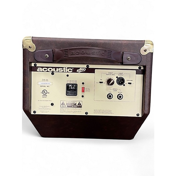 Used Acoustic A20 20W Acoustic Guitar Combo Amp