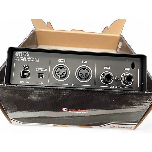 Used Steinberg UR22 Audio Interface