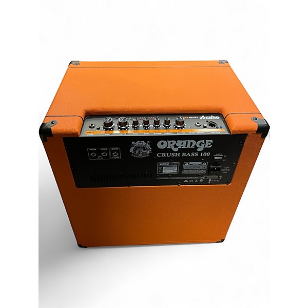 Used Orange Amplifiers Crush Bass 100 Bass Combo Amp