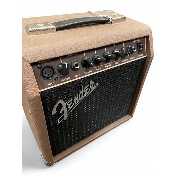 Used Fender Acoustasonic 15 Acoustic Guitar Combo Amp