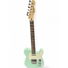 Used Squier Bullet Telecaster Seafoam Green Solid Body Electric Guitar