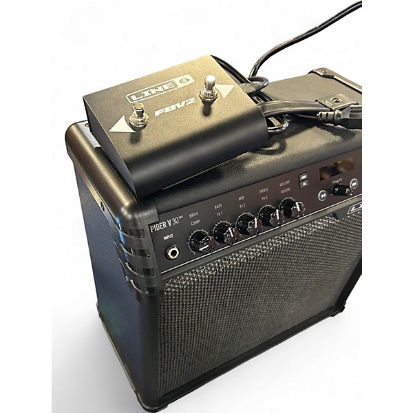 Used Line 6 Spider V 30 1x8 Guitar Combo Amp