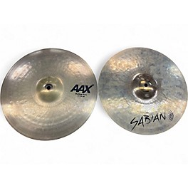 Used SABIAN 14in AAX MEDIUM HATS Cymbal