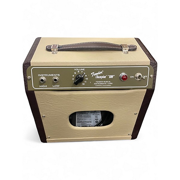 Used Fender Champion 600 5W 1X6 Tube Guitar Combo Amp