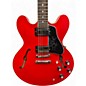 Used Gibson ES335 Satin RED Hollow Body Electric Guitar