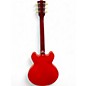 Used Gibson ES335 Satin RED Hollow Body Electric Guitar