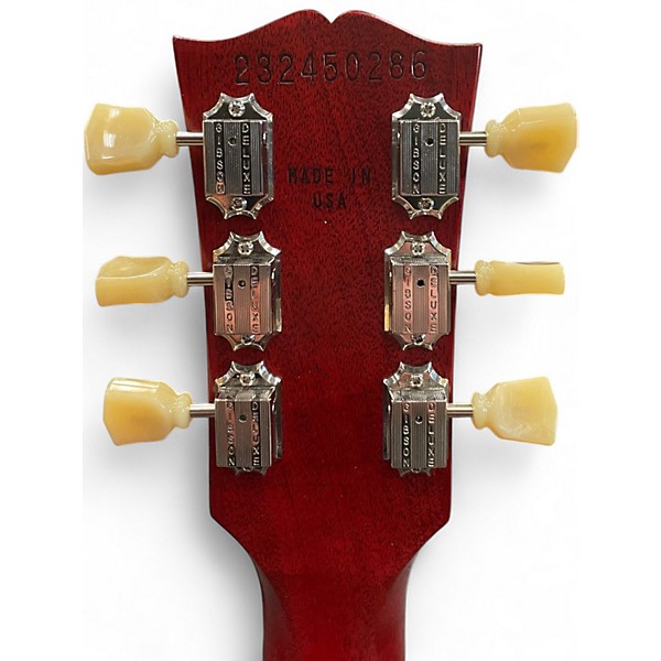 Used Gibson ES335 Satin RED Hollow Body Electric Guitar