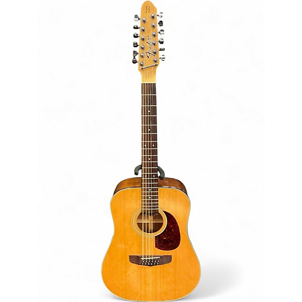 Used Fender Santa Maria Natural 12 String Acoustic Guitar