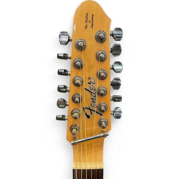 Used Fender Santa Maria Natural 12 String Acoustic Guitar