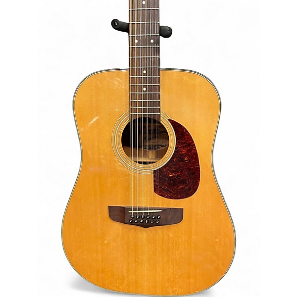 Used Fender Santa Maria Natural 12 String Acoustic Guitar