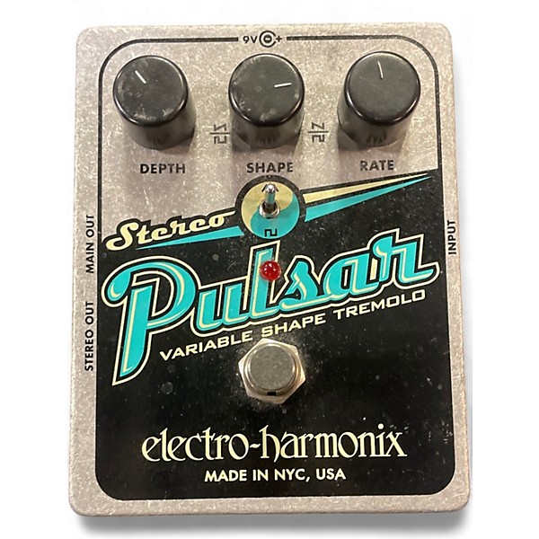 Used Electro-Harmonix XO Stereo Pulsar Tremolo Effect Pedal