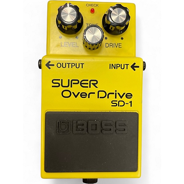 Used BOSS SD1 Super Overdrive Effect Pedal