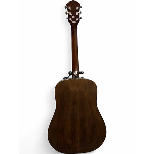 Used Fender fa125 Natural Acoustic Guitar