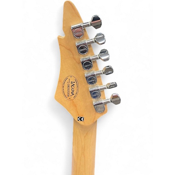 Used Laguna LE122 Sunburst Solid Body Electric Guitar