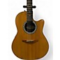 Used Ovation 1861 STANDARD BALLADEER Natural Acoustic Electric Guitar