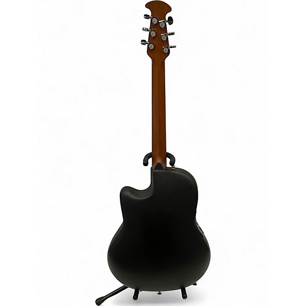 Used Ovation 1861 STANDARD BALLADEER Natural Acoustic Electric Guitar