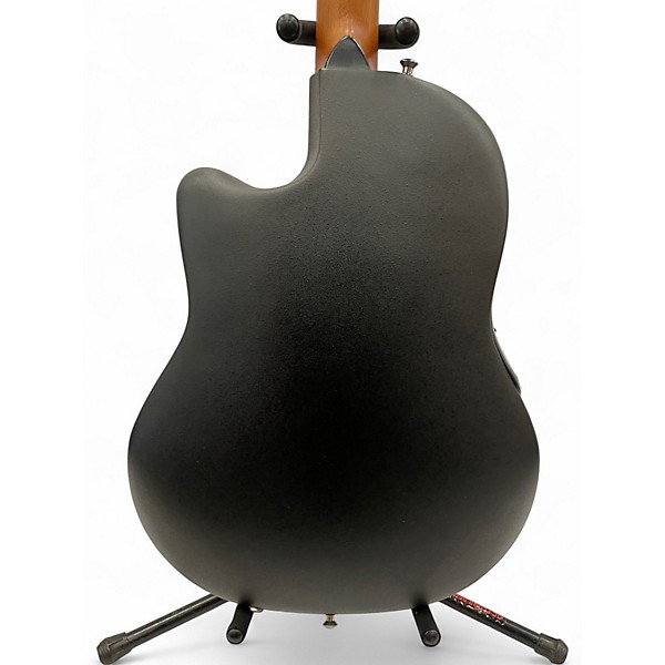 Used Ovation 1861 STANDARD BALLADEER Natural Acoustic Electric Guitar