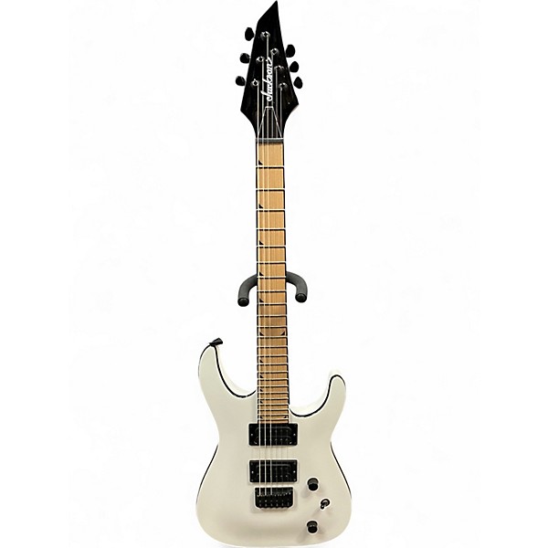 Used Jackson SLATHXMG Arctic White Solid Body Electric Guitar