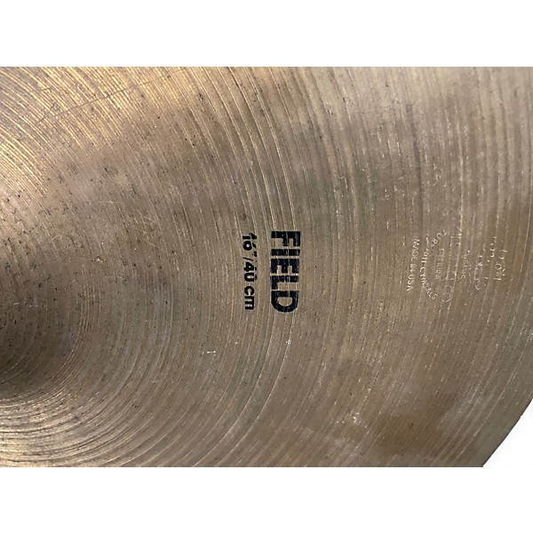 Used Zildjian 16in FIELD Cymbal