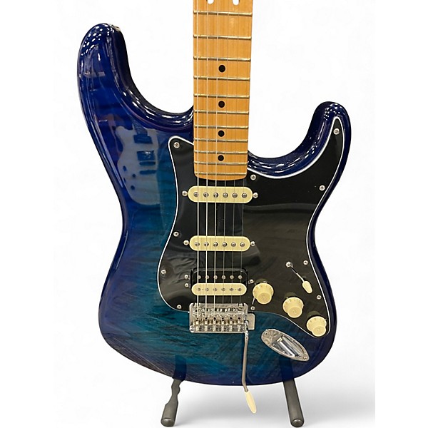 Used Fender Player II Stratocaster HSS Plus Top Blue Burst Solid Body Electric Guitar