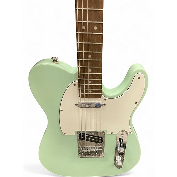 Used Squier TELECASTER SEAFOAM GREEN Solid Body Electric Guitar