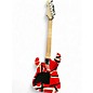 Used EVH Striped Series Frankie red and white stripe Solid Body Electric Guitar