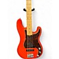 Used Fender Hot Rodded Precision Bass  Hot Rod Red Electric Bass Guitar