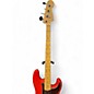 Used Fender Hot Rodded Precision Bass  Hot Rod Red Electric Bass Guitar