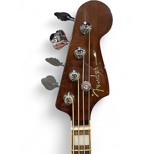 Used Fender Kingman 4-String Vintage Natural Acoustic Bass Guitar