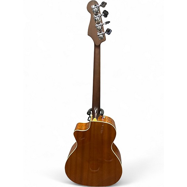 Used Fender Kingman 4-String Vintage Natural Acoustic Bass Guitar